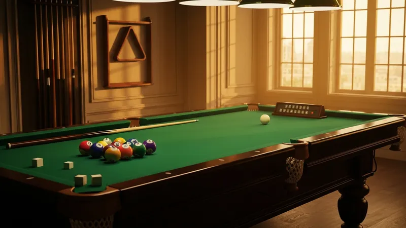 Équipements essentiels pour le billard